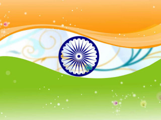Indian flag flower green bapu - a green field free wallpaper