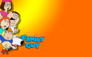 Family guy yellow red background - fanny mcian free wallpaper