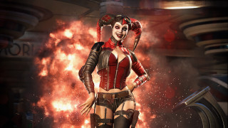 Woman costume fire flames smoke - a costume free wallpaper