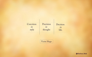 Yellow background victor hugo quote - postimpressionism free wallpaper