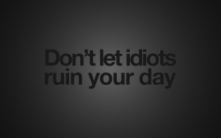 Black and white quote poster - simple free wallpaper for desktop
