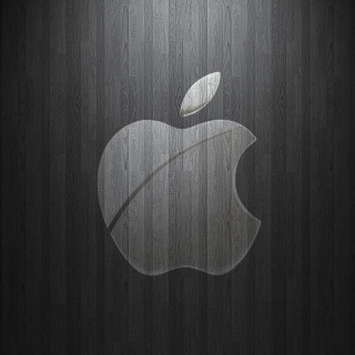 Wooden wall apple logo black - amir zand free wallpaper