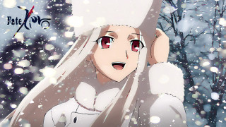 Woman redeyes whitehat snowfall christmas - boris vladimirski free wallpaper