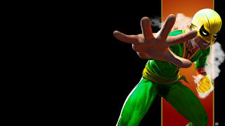 Cartoon green gloves yellow red - the other hand free wallpaper