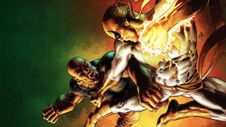 Demon attacking man head comic - alan davis free wallpaper