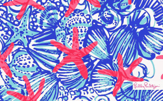 Blue red floral red flowers - floral free wallpaper