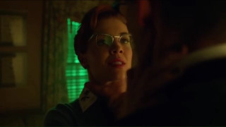 Woman glasses green lights window - glass free wallpaper
