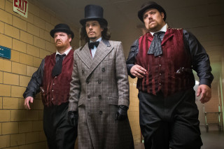 Three men suits hats walking - suit and hats free wallpaper