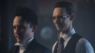Two men suits ties dark - two man free wallpaper