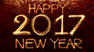 Happy new year sparklers fireworks - free new year wallpaper