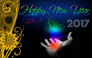 Hand glowing energy ball yellow - felipe seade free wallpaper