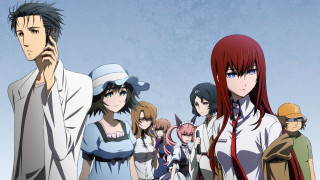 Anime characters group sky background 2 - a sky background behind them free wallpaper