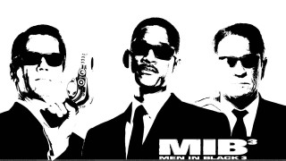 Men suits sunglasses guns pointing - same free wallpaper