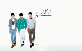 Three asian men stand white - an gyeon free wallpaper for desktop
