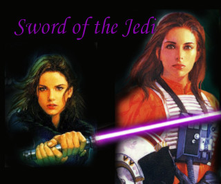 Woman sword star wars energy - drew struzan free wallpaper