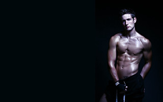Man shirt tennis racket ball - new free wallpaper