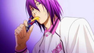 Man purple hair candy bar - chippy free wallpaper