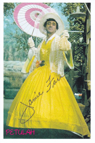 Woman yellow dress holding umbrella - a white hat free wallpaper