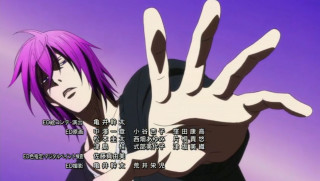 Purple hair outstretched hand cobra - in the air free wallpaper