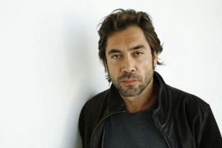 Man black jacket white wall - his shoulder free wallpaper