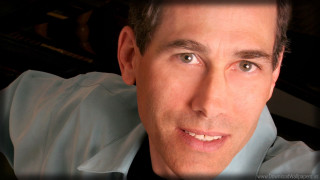 Man blue shirt tie piano - david lazar free wallpaper