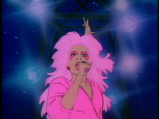 Woman pink hair crown singing - ella guru free wallpaper