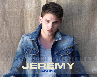 Young man denim jacket leaning - andrew bell free wallpaper