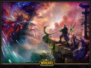 Man cliff dragon demon painting - a painting of a man free wallpaper