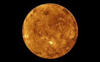 Large yellow moon black sky - a black sky background free wallpaper