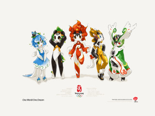 Cartoon characters group white background 10 - a group of cartoon characters free wallpaper