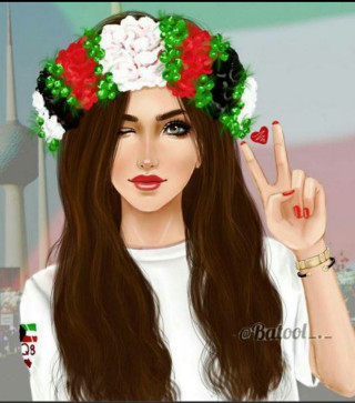 Girl long hair flower crown - bouchta el hayani free wallpaper