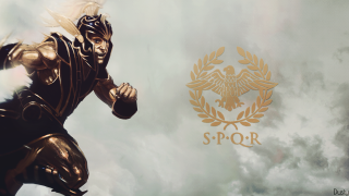 Roman soldier golden eagle spqr - golden free wallpaper