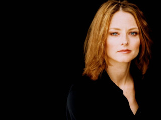 Woman black shirt blue eyes - expressionism free wallpaper