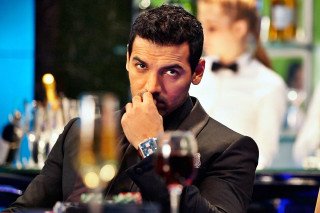 Man tuxedo sitting table wine - movie still free wallpaper