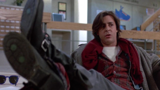 Man sitting chair foot luggage - twin peak free wallpaper