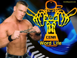 Man holding chain logo cena - a logo free wallpaper