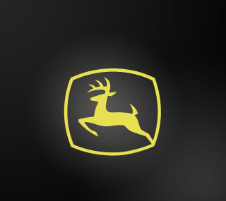 Deer logo black background yellow - dahlov ipcar free wallpaper