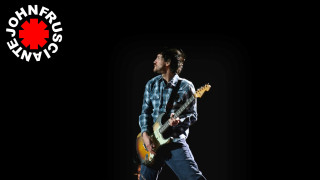 Man guitar red white logo - wallpaper free wallpaper