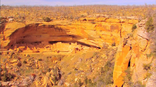 Cliff face cave trees nature - a cliff face free wallpaper