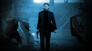 Man suit gun dark alley 2 - the background and a building in the background free wallpaper