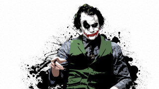 Joker green vest black pants - analytical art free wallpaper