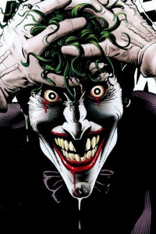 Joker hands head green hair - sinister free wallpaper