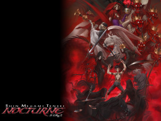 Anime red black hair sword - smoke free wallpaper for desktop