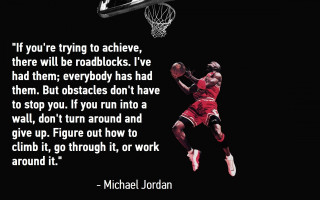 Basketball player jumping air quote 2 - a basketball player free wallpaper