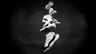 Flying shoes with shoe on - allan brooks free wallpaper