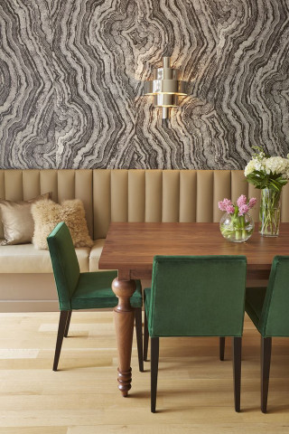 Dining room green chairs wallpaper - room table free wallpaper