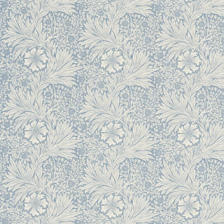 Blue white wallpaper floral design 5 - a flemish baroque free wallpaper