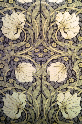 Flowers leaves wallpaper vines pattern - a painting of flowers free wallpaper