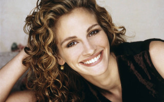 Woman curly hair smiling elegant - daphne fedarb free wallpaper