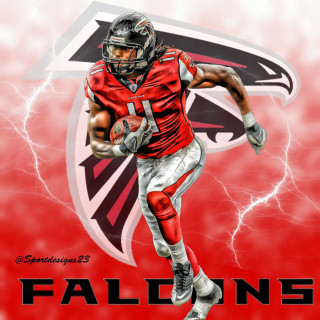 Football player running ball lightning 2 - dr. atl free wallpaper